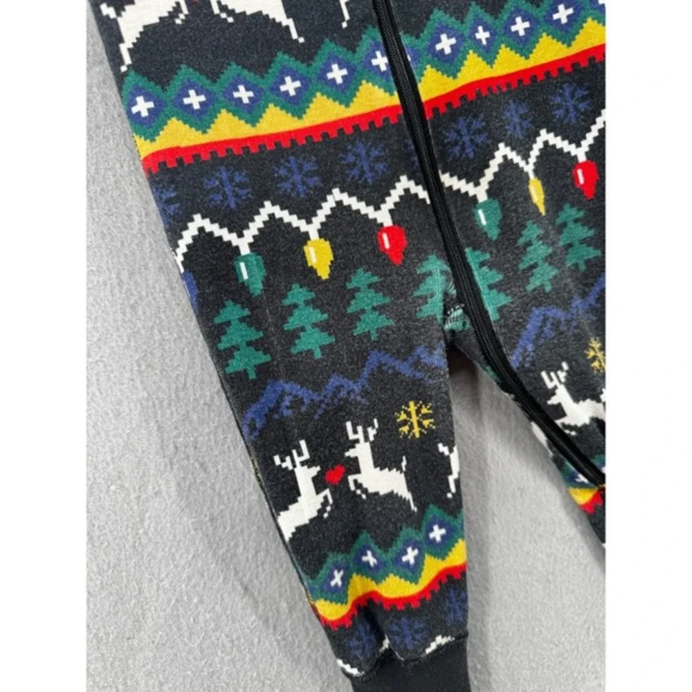 Hanna Andersson Pajamas Baby Size 12/18m Sleeper Fair Isle Christmas Very Merry‎